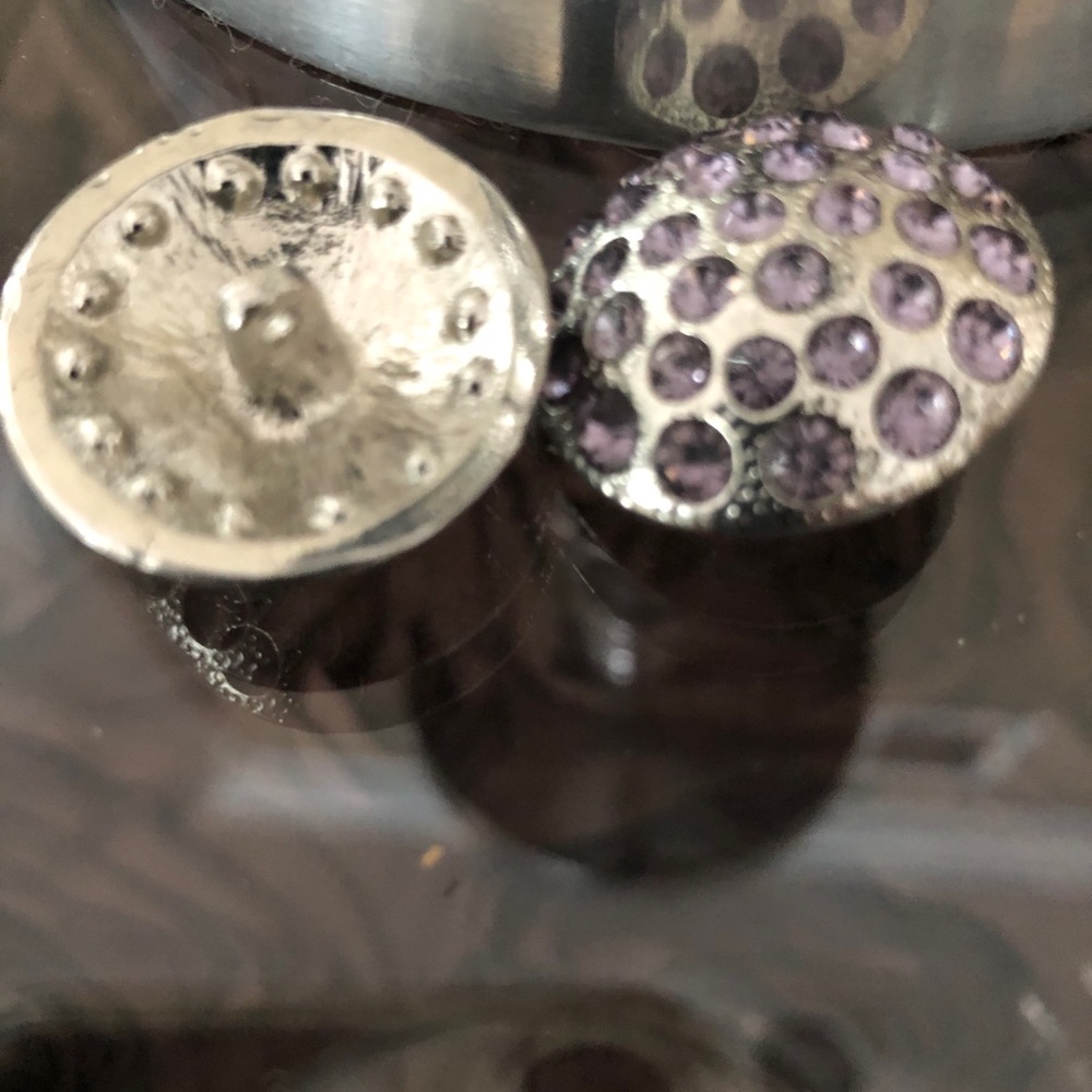 Elegant Vintage Rhinestones Button